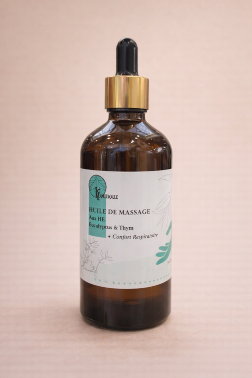 Huile de massage: confort respiratoire-100ml-