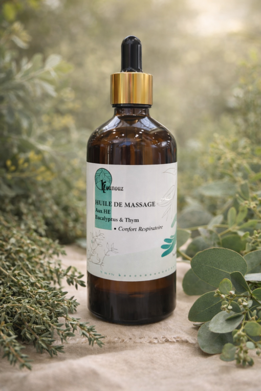 Huile de massage: confort respiratoire-100ml-