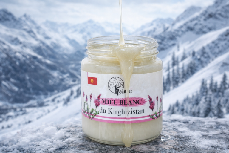Miel blanc du Kirghizistan 250 g – crémeux et rare — Kounouz