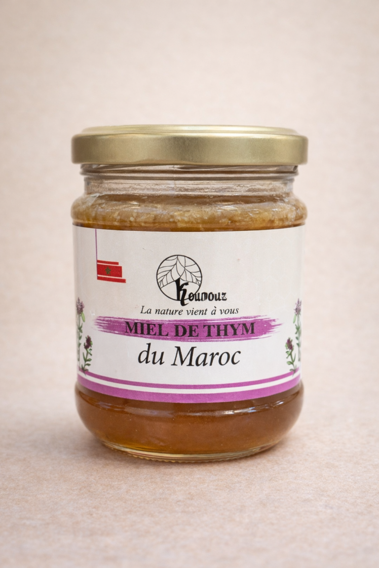 Miel de thym du Maroc 250 g – pur, arôme intense — Kounouz