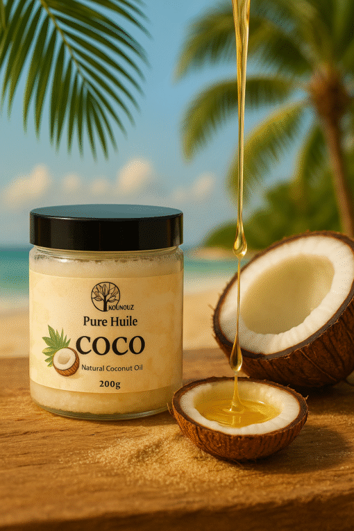 ChatGPT Image 30 nov. 2025, 15_41_14 Huile de Coco pure non désodorisée-200g-