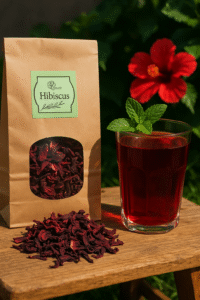 Fleurs d'hibiscus séchées Kounouz