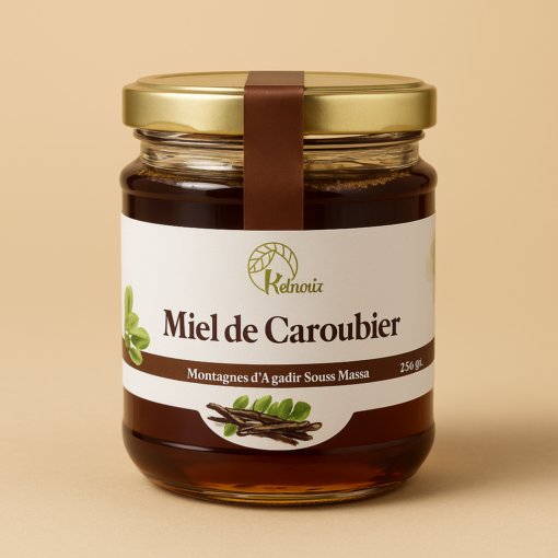 Miel Caroubier du Maroc-250G-