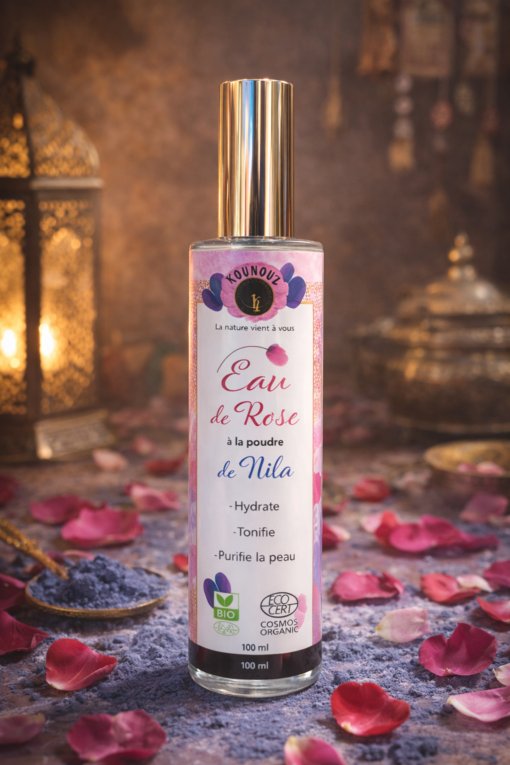 Eau de rose de Damas BIO au Nila-100ml-