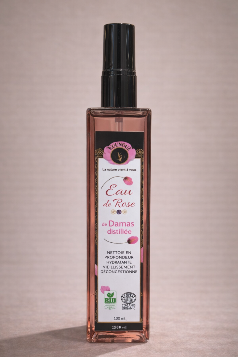 Eau de Rose de Damas-100ml-BIO et ECOCERT — Kounouz