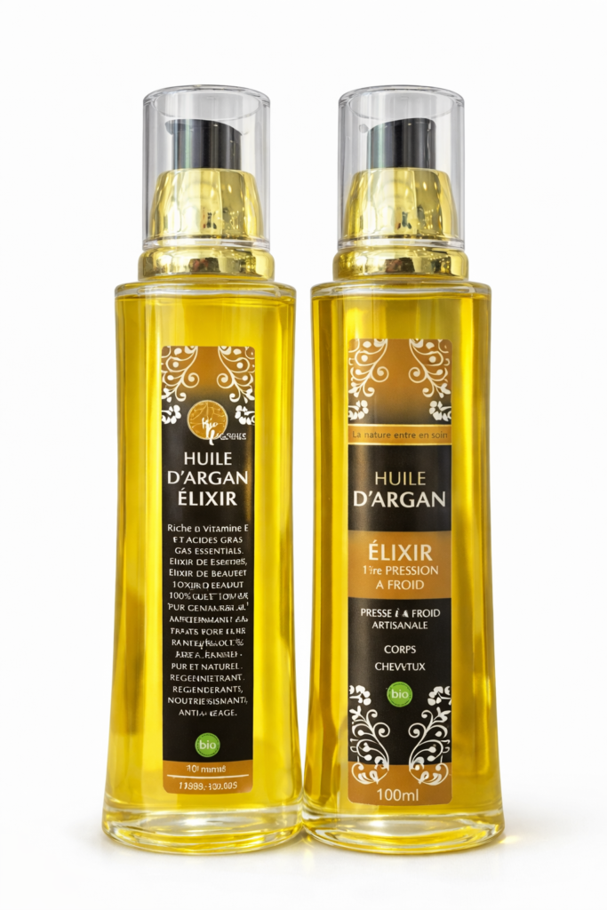 Élixir d'Argan BIO du Maroc-100ml-cosmétique