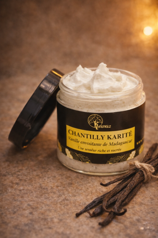 Chantilly pour le Corps à la Vanille de Madagascar-150G