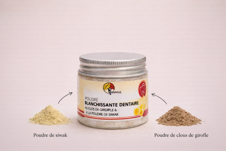 Poudre Blanchissante Dentaire Naturelle — Kounouz