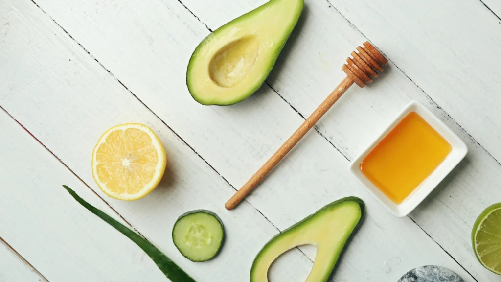Masque miel avocat