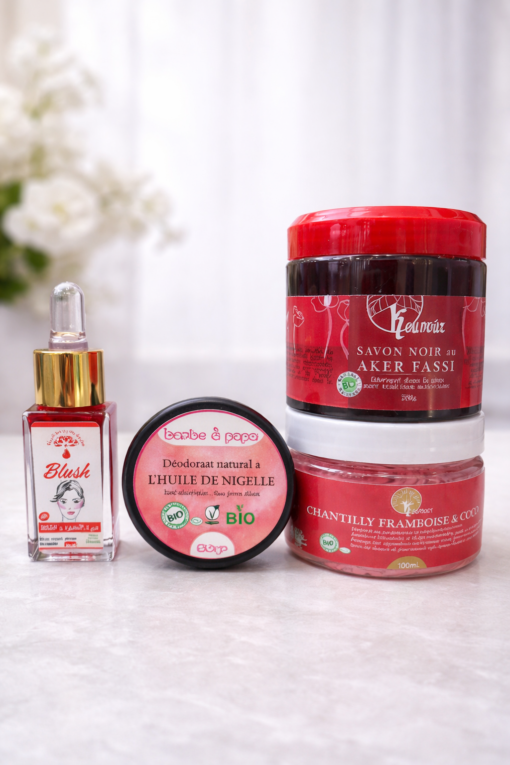 Coffret soins du visage pour ELLE-Aker Fassi-
