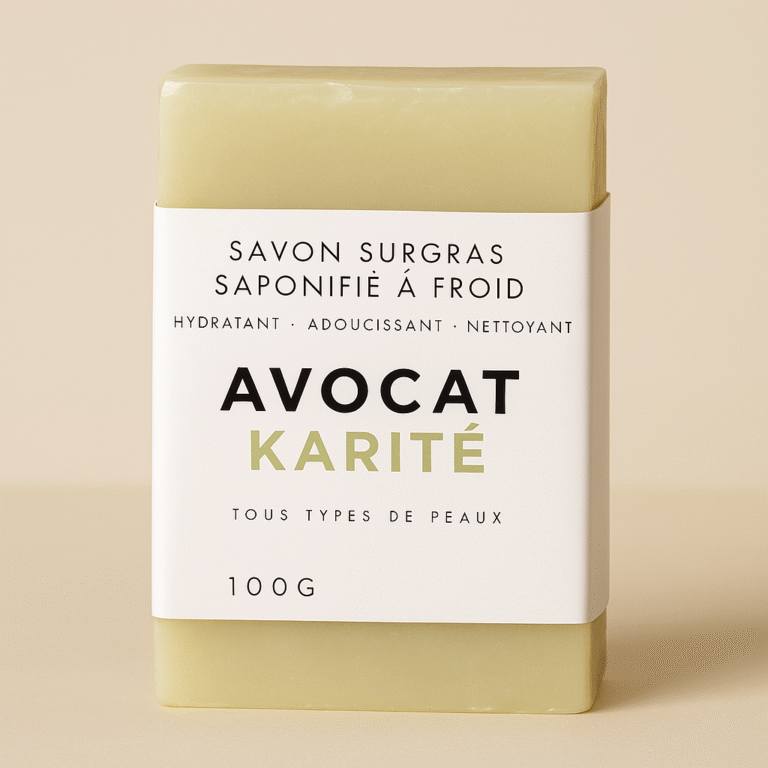 Savon Artisanal à l’Avocat ' Karité – 100g — Kounouz