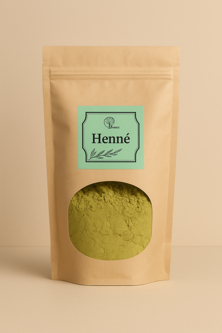 🌿 Henné Naturel en Poudre – Kounouz (480 g) — Kounouz
