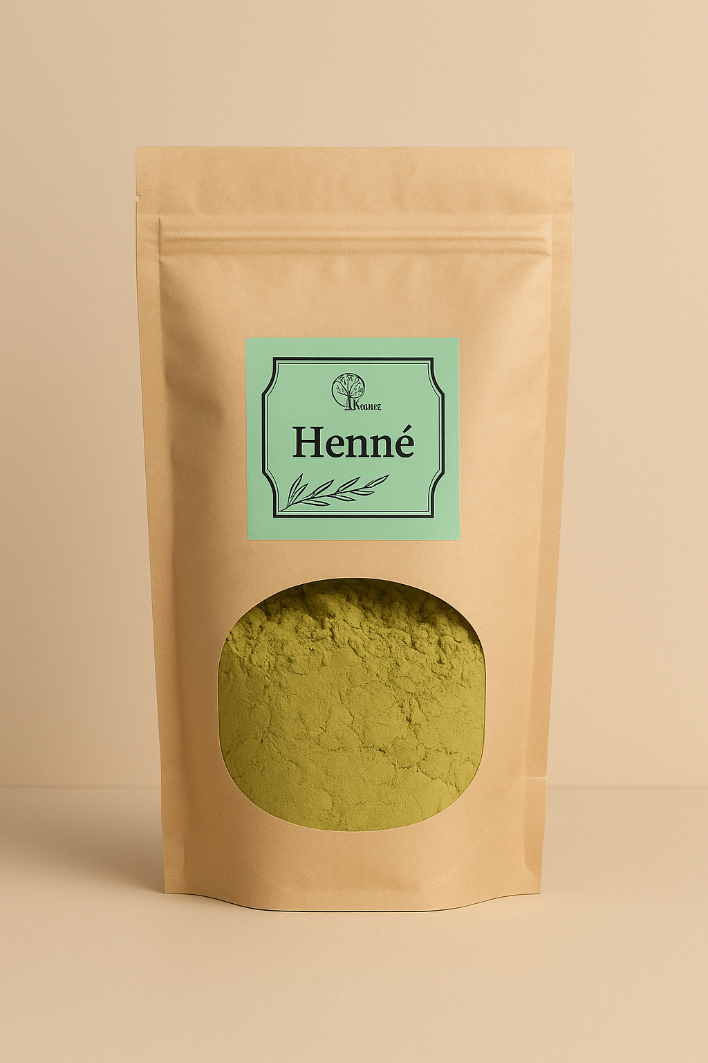 🌿 Henné Naturel en Poudre – Kounouz (480 g) — Kounouz