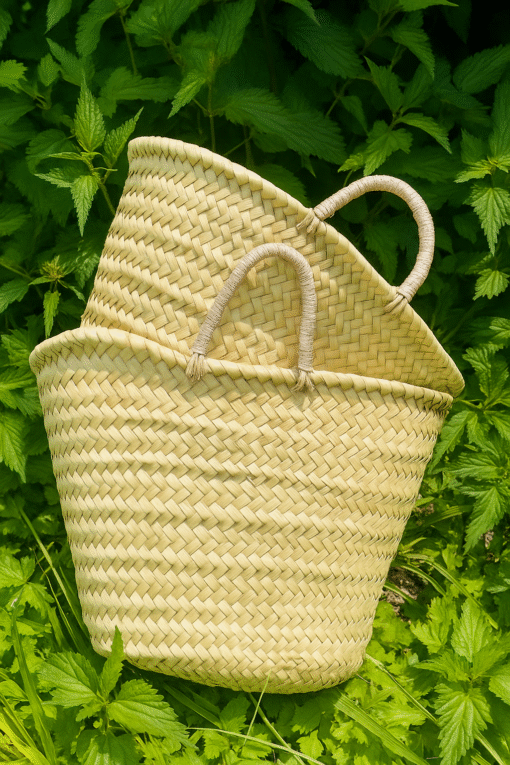 🧺 Panier en Feuilles de Palmier – Kounouz