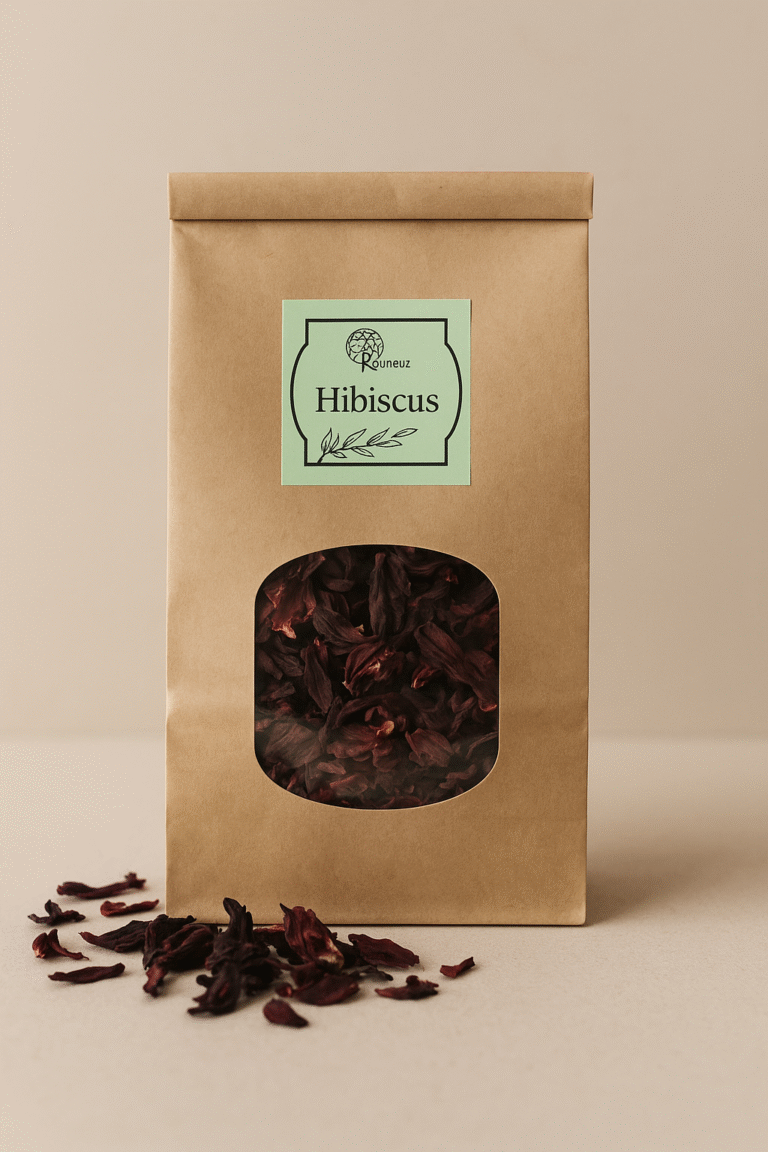 Feuilles d'Hibiscus séchées — Kounouz