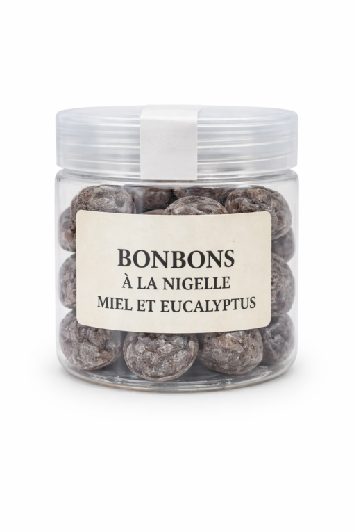 🍬 Bonbons à la Nigelle – Miel & Eucalyptus-50G-