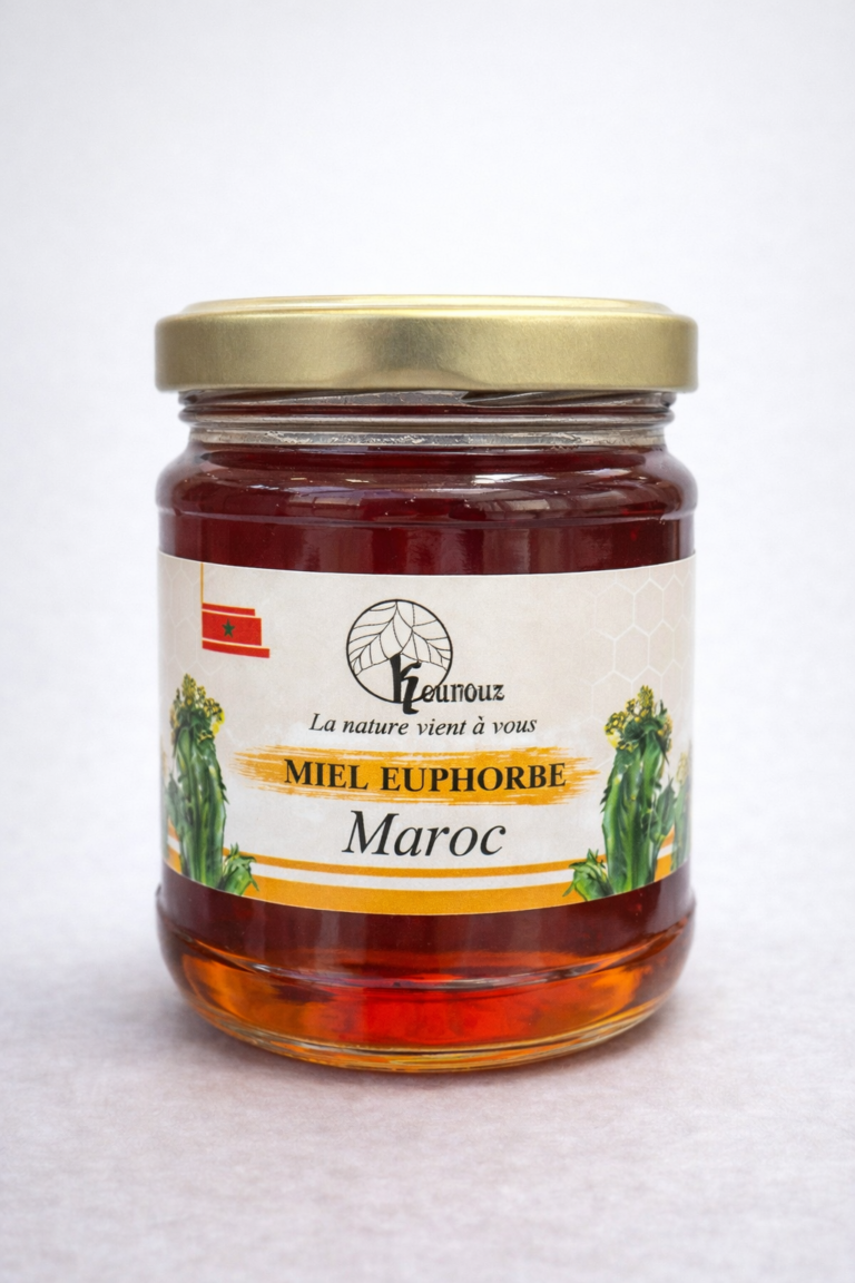 Miel d’euphorbe du Maroc 250 g – puissant — Kounouz