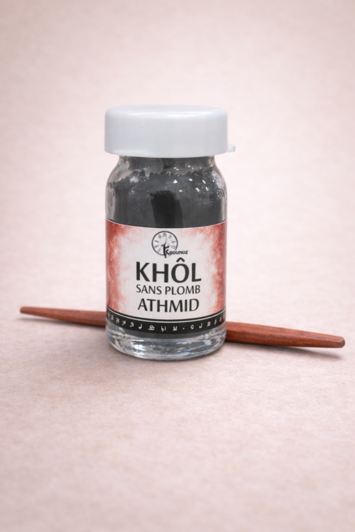 Khôl sans plomb ATHMID(gris) + son applicateur en bois