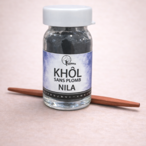 Khôl sans plomb à la poudre de NILA + son applicateur en bois