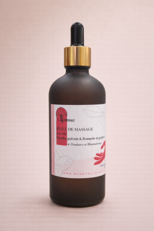 Huile de massage: Douleurs et Rhumatismes-100ml-