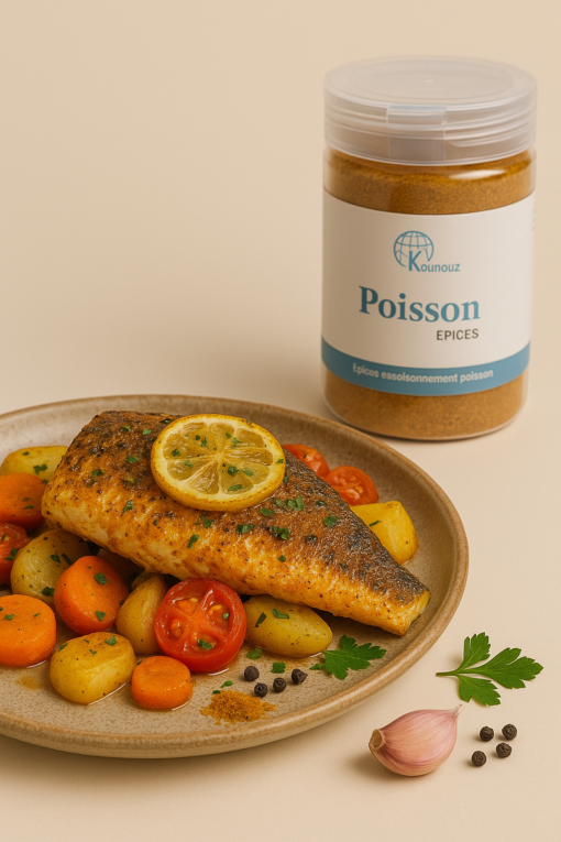 🐟 Épices Poisson – Kounouz (100 g)