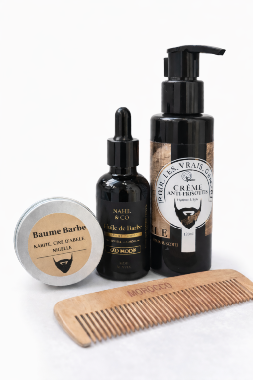 La Routine Barbe Premium – Nature, maîtrise et caractère
