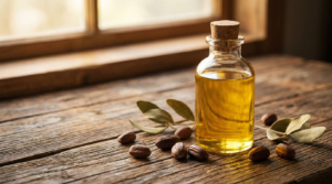 Huile de jojoba : bienfaits peau et cheveux — Kounouz