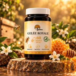 Gelée royale Kounouz — 60 gélules dosées à 300 mg